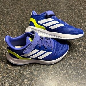 Adidas Kids Sneakers in Blue and Lime
